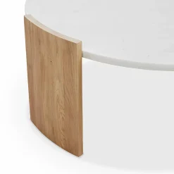 Dala - Marble and Solid Oak Coffee Table