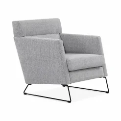 Degano - Armchair with Sled Base by Furninova