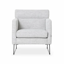 Degano - Armchair with Sled Base by Furninova