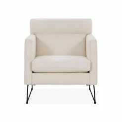 Degano - Armchair with Sled Base by Furninova