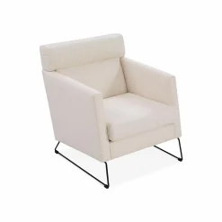 Degano - Armchair with Sled Base by Furninova