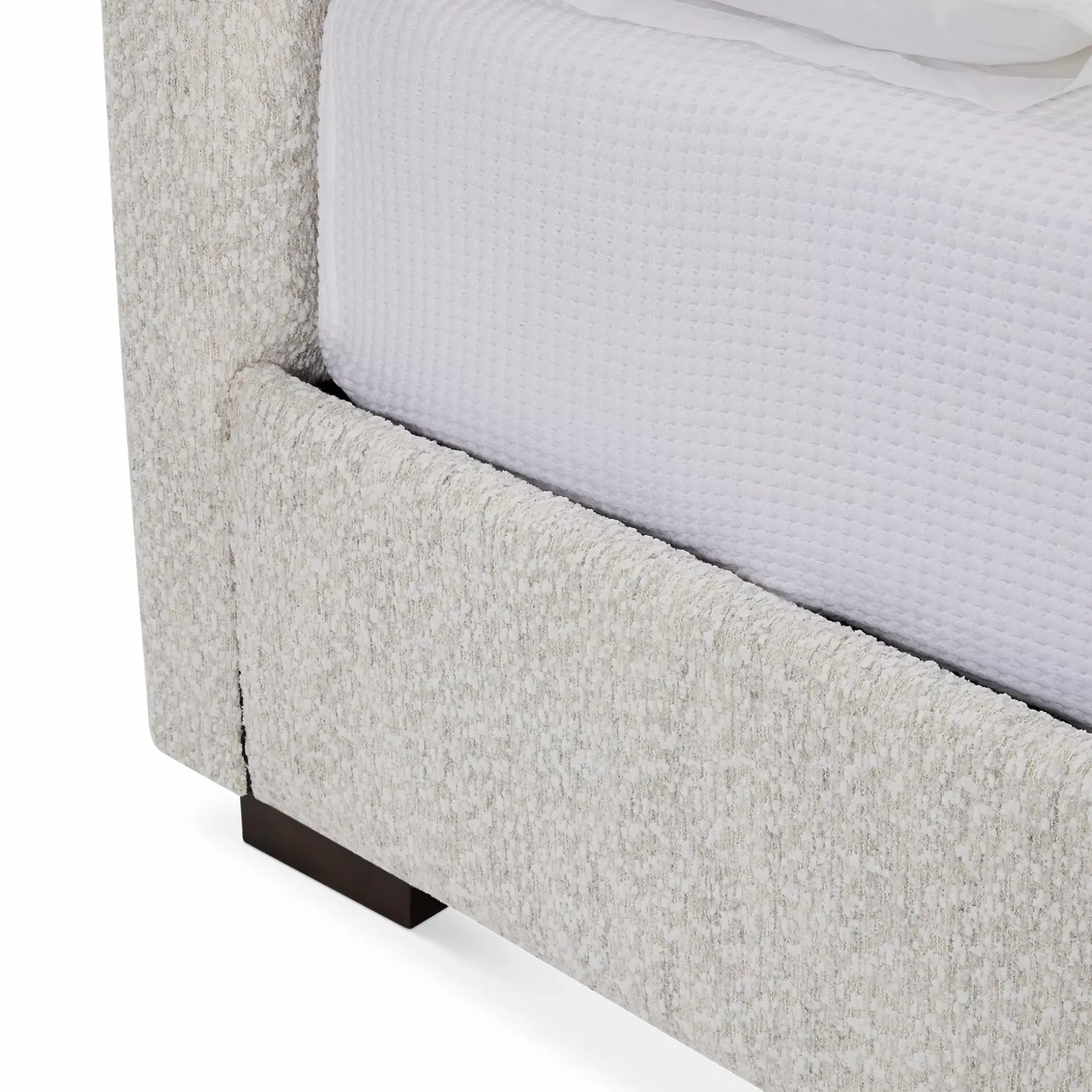 Demi Lune - Fabric-Upholstered Bed