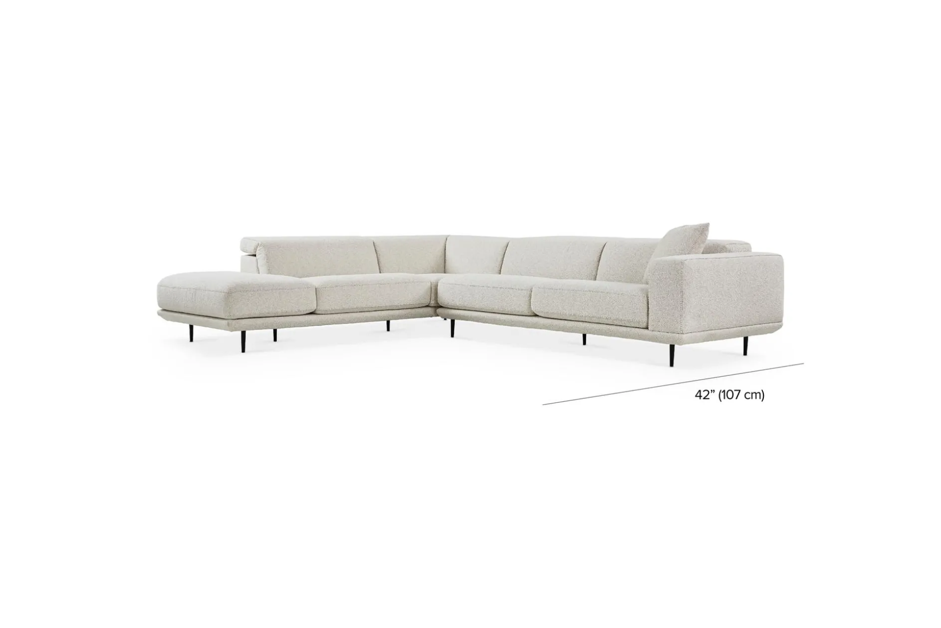 Denny - Sectional Sofa by Gamma