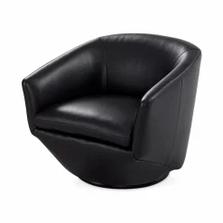 Dinant - Leather Swivel Armchair