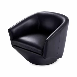 Dinant - Leather Swivel Armchair