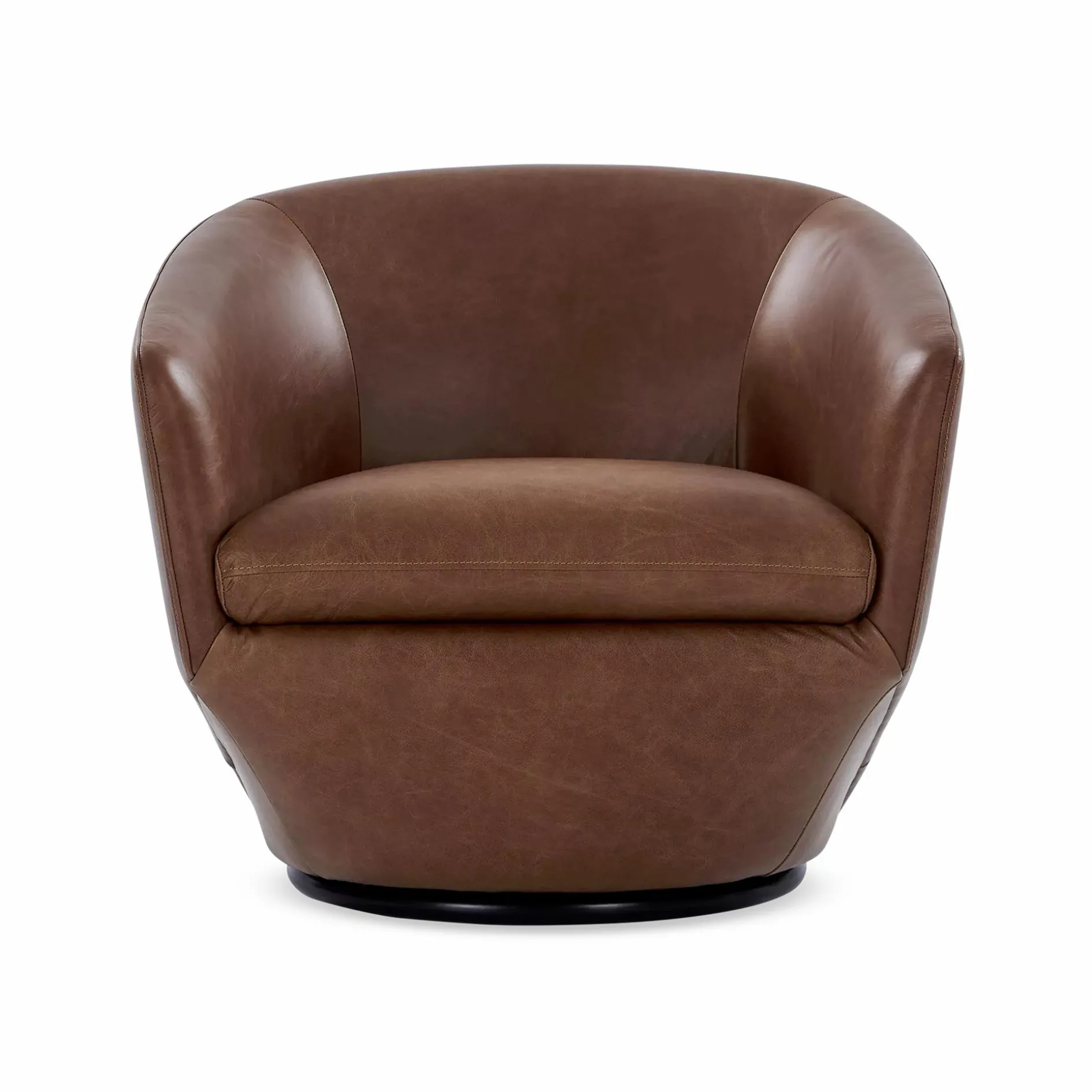 Dinant - Leather Swivel Armchair