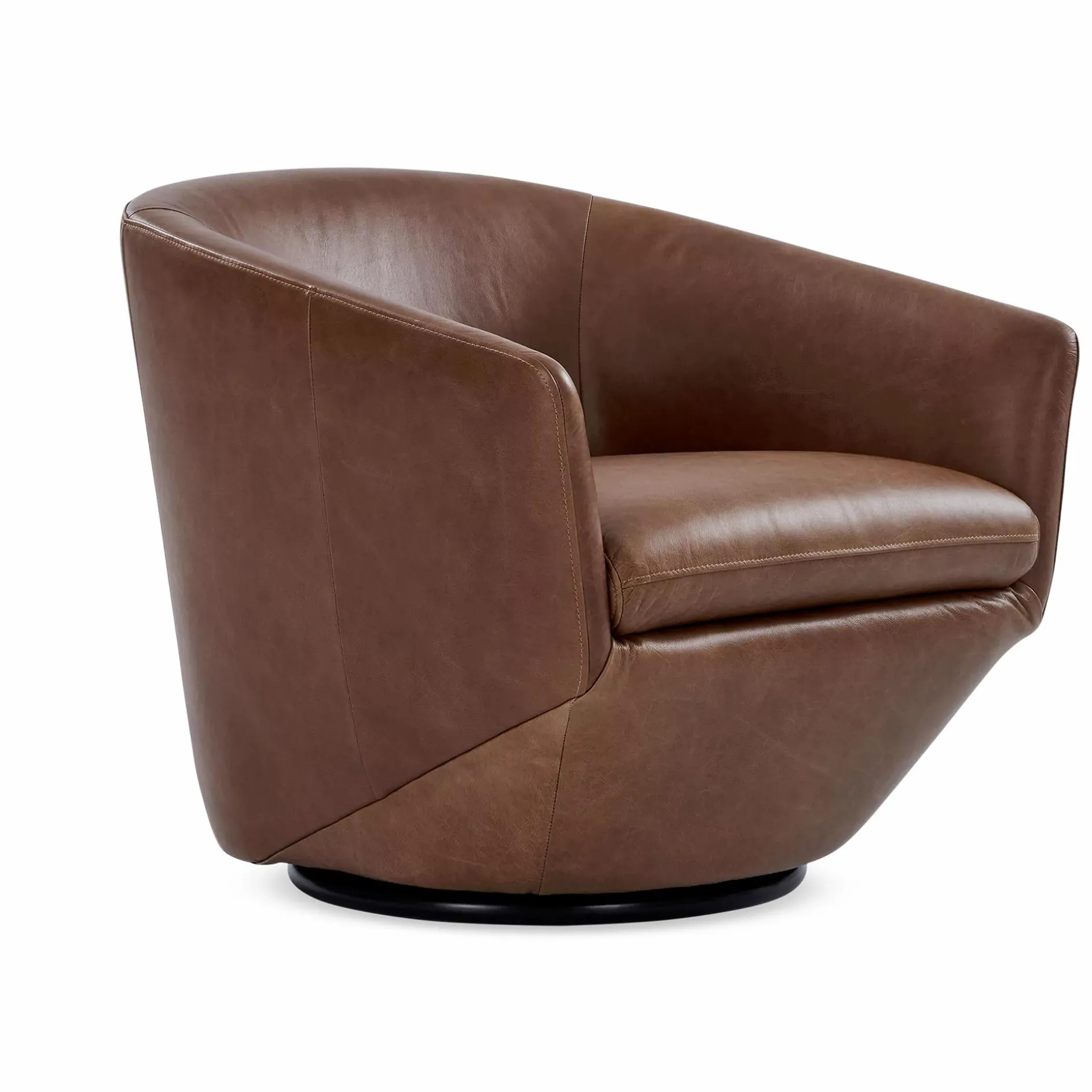 Dinant - Leather Swivel Armchair