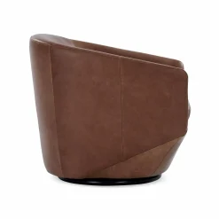 Dinant - Leather Swivel Armchair