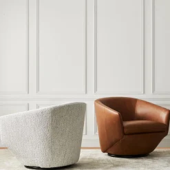 Dinant - Merino Wool Swivel Armchair