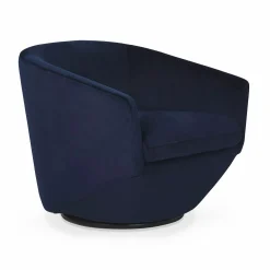 Dinant - Velvet Swivel Armchair