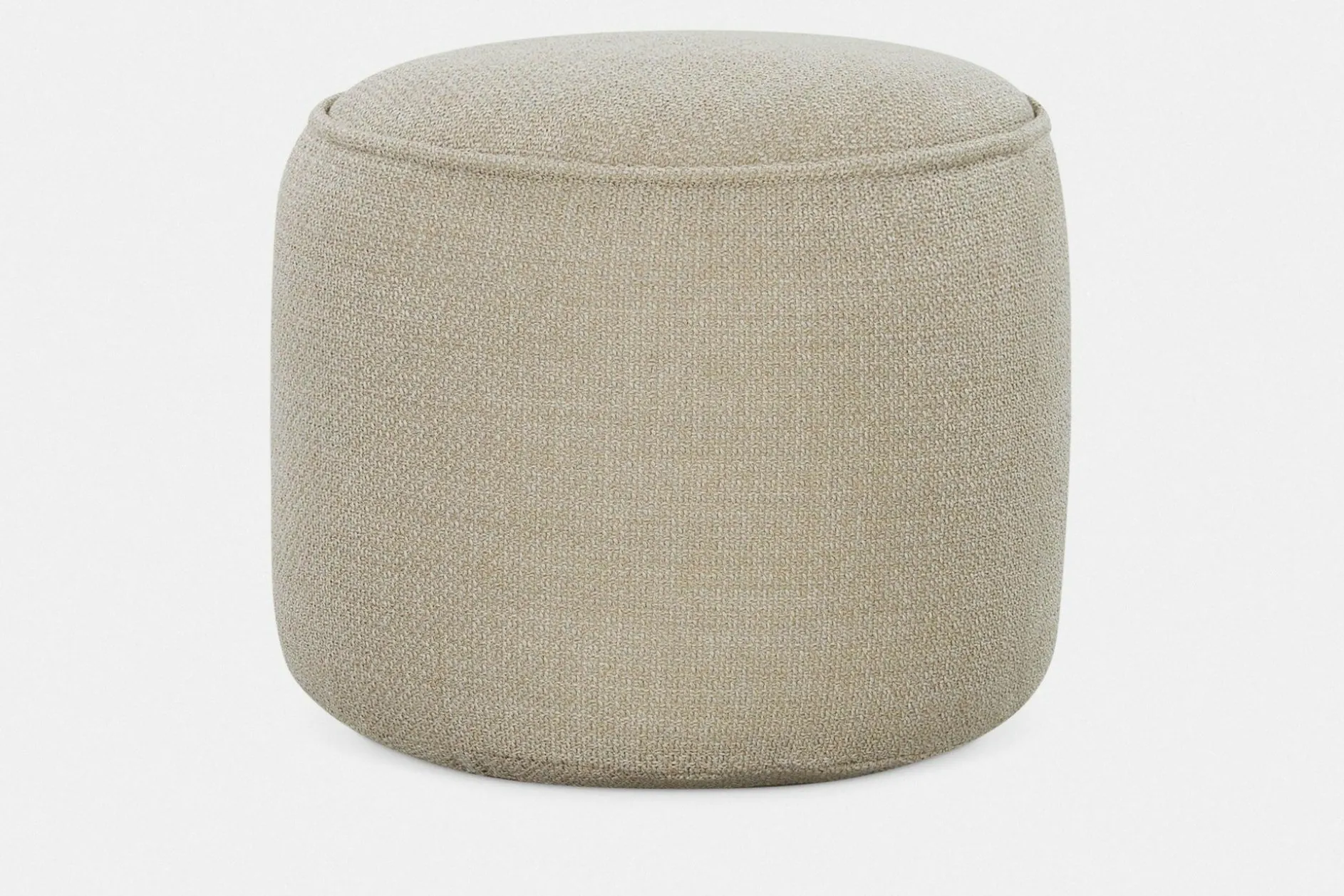 Donut - Round fabric pouf - Ethnicraft