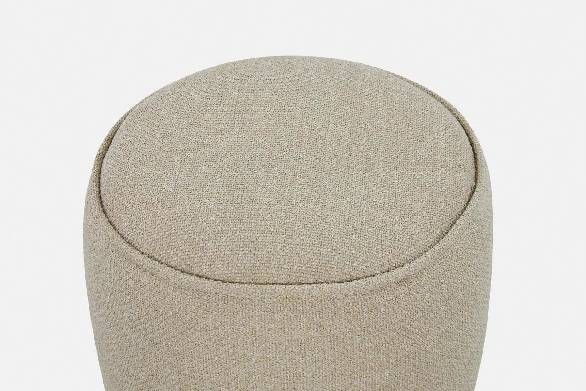 Donut - Round fabric pouf - Ethnicraft