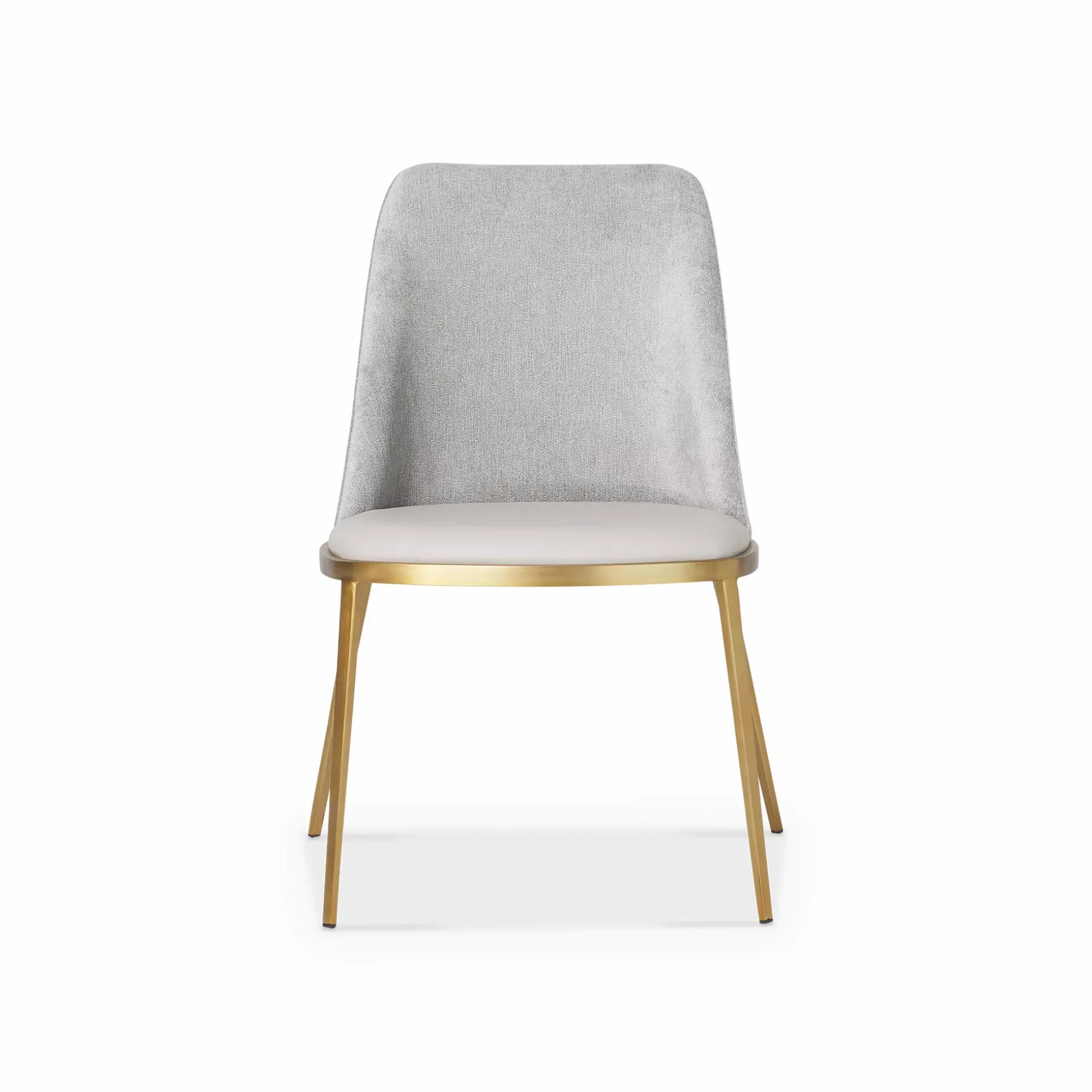 Dover - Leather and Velvet Dining Chair