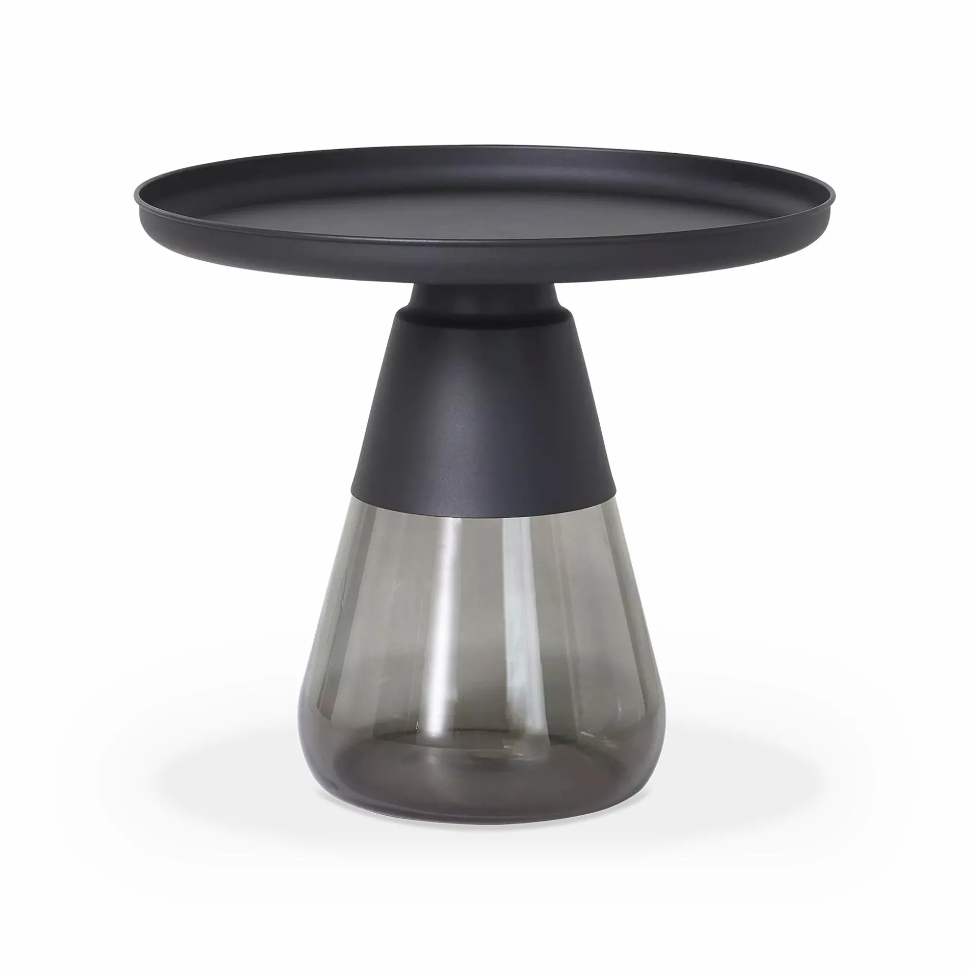 Duverre - Smoked Glass Side Table