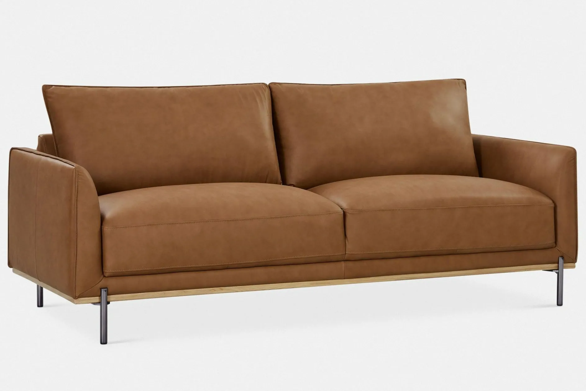 Edgar - 2-Seater Leather Sofa