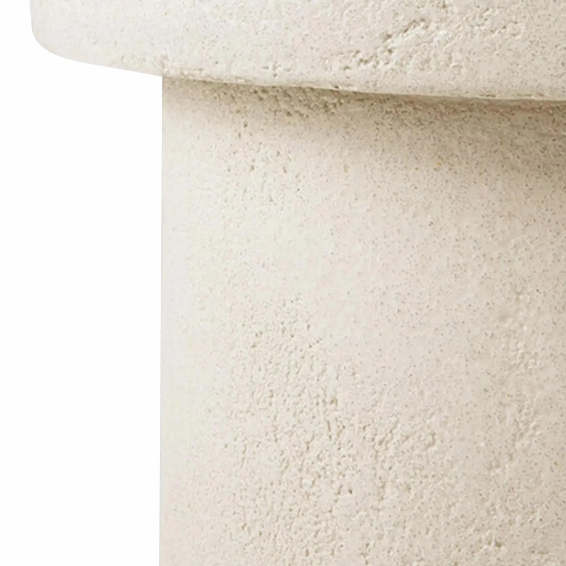 Elements - Microcement Side Table by Ethnicraft