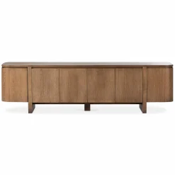 Elle - Oak Wood Media Console by Four Hands