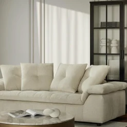 Ergo - Sofa with Movable Backrests by Miki Ferrari