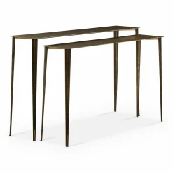Etoile - Brushed Brass Console Tables by Cattelan Italia
