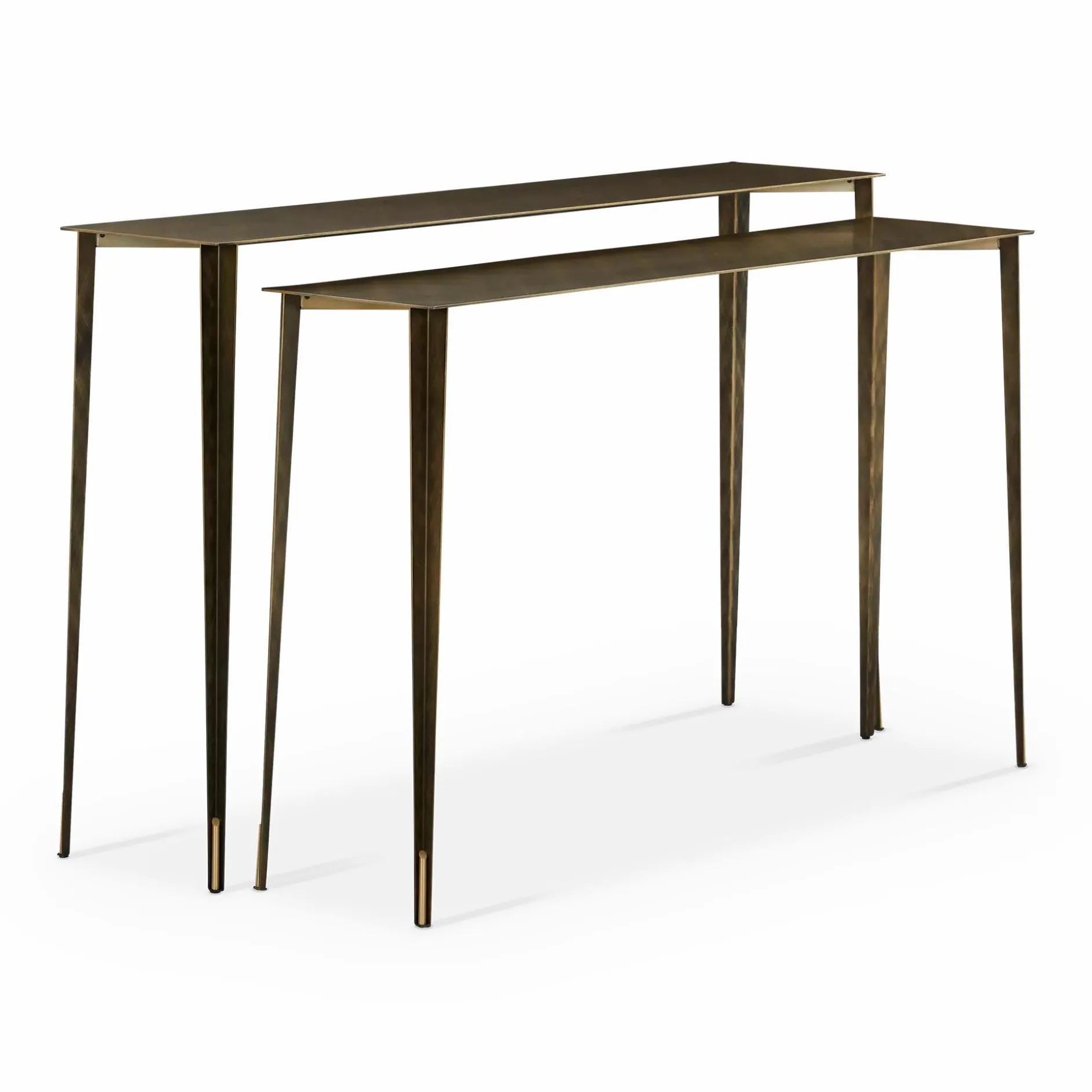 Etoile - Brushed Brass Console Tables by Cattelan Italia