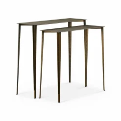 Etoile - Brushed Brass Console Tables by Cattelan Italia