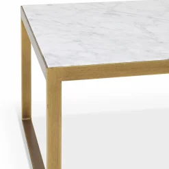 Evert - Marble and Brass Coffee Table