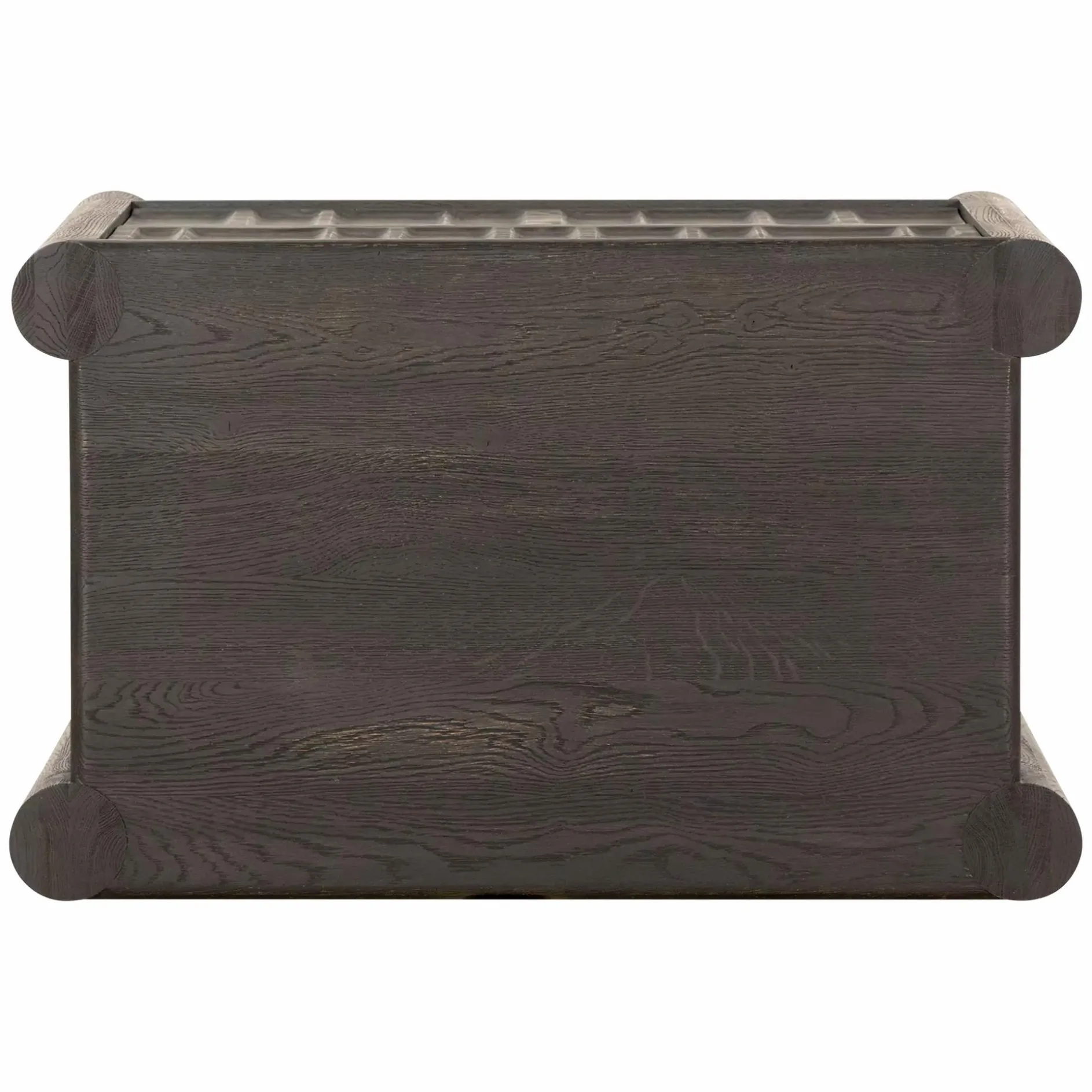 Ezri - Carved Brown Oak Dresser by Four Hands