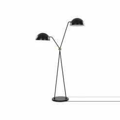Faven - Iron and Brass Floor Lamp