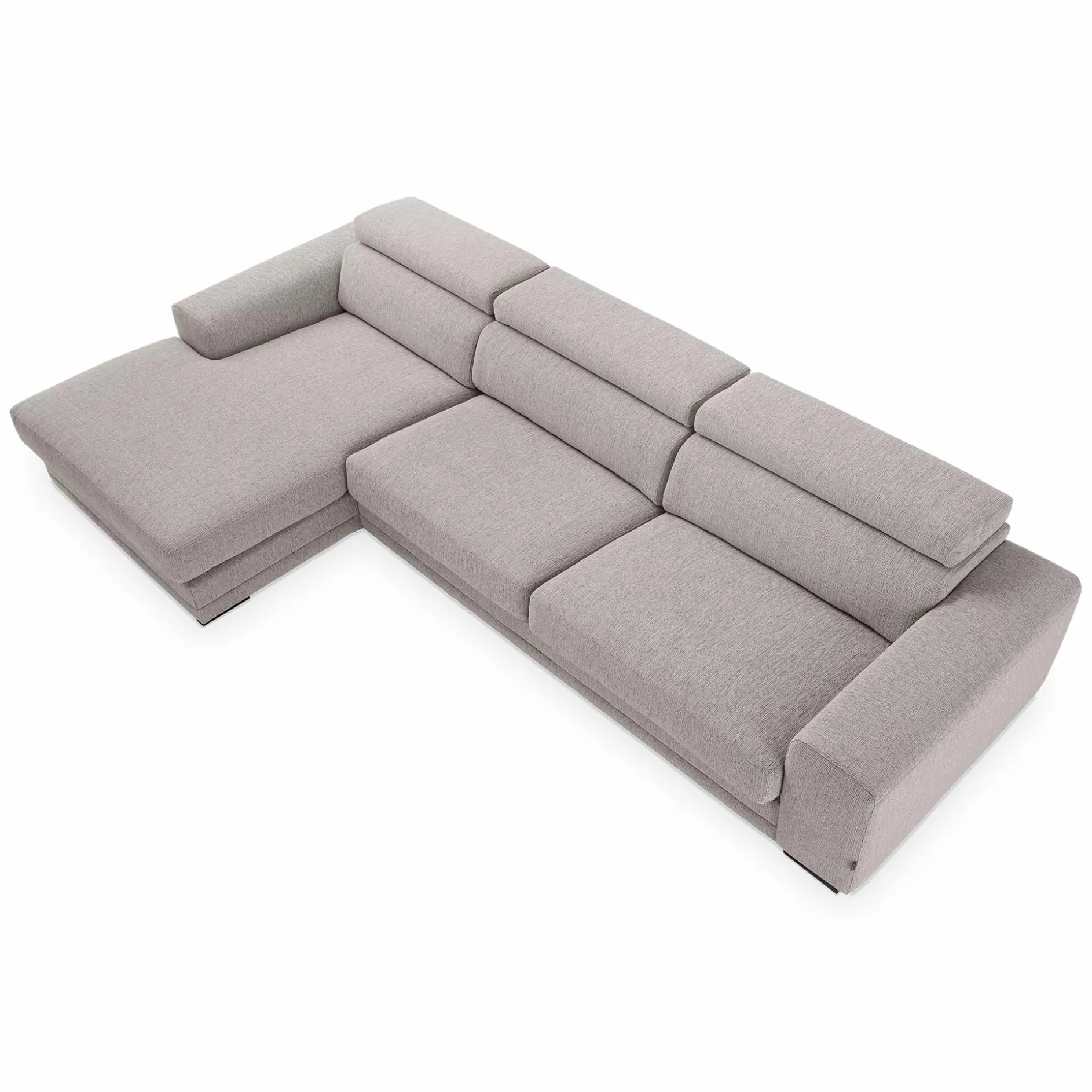 Ferrari - Sectional Sofa with Adjustable Headrest by Furninova