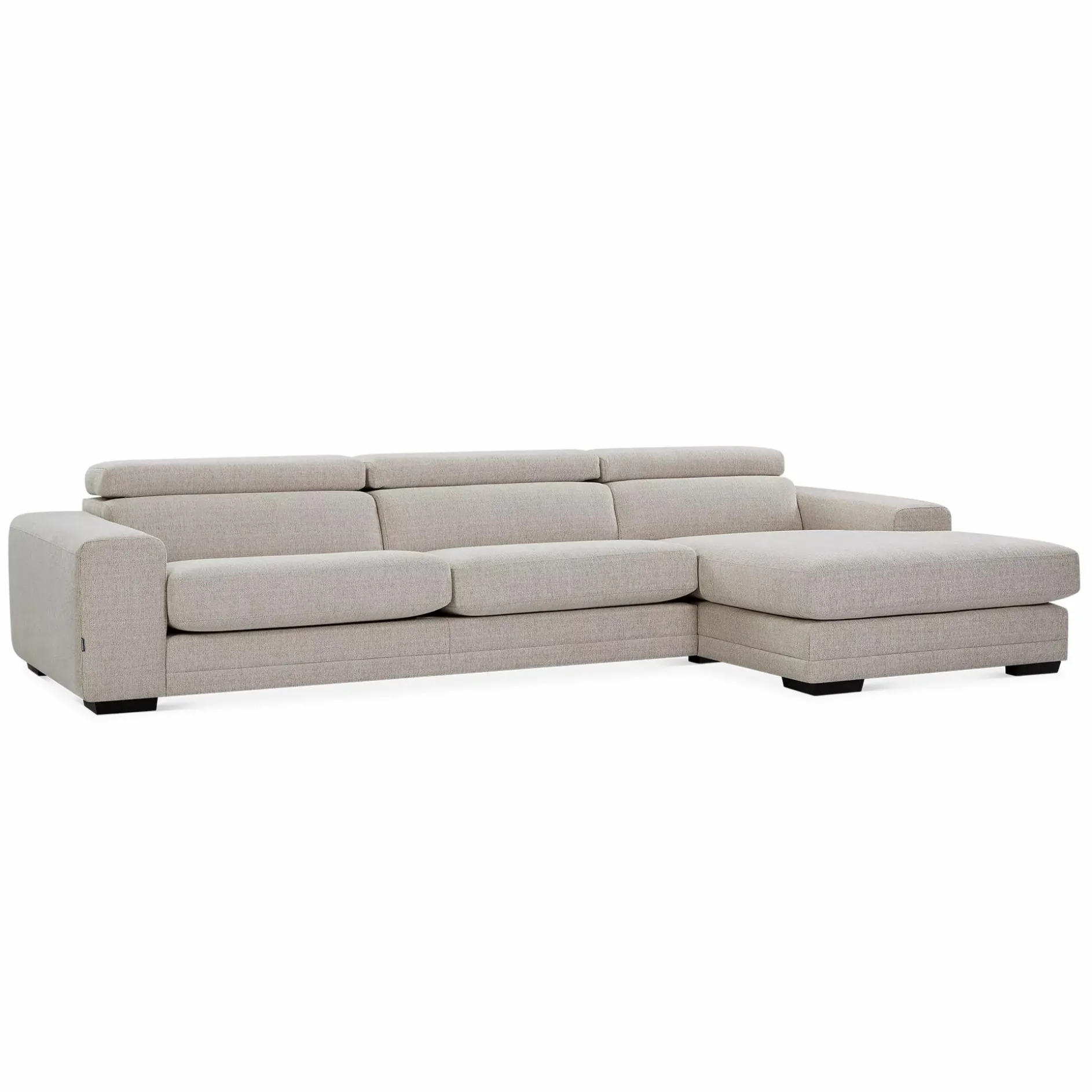 Ferrari - Sectional Sofa with Adjustable Headrest by Furninova