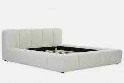 Fiona - Bouclé Fabric Upholstered Bed