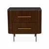 Fletcher - Solid Oak Nightstand by Four Hands