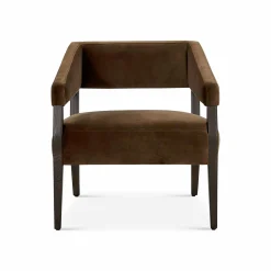 Gary - Velvet Armchair by Four Hands