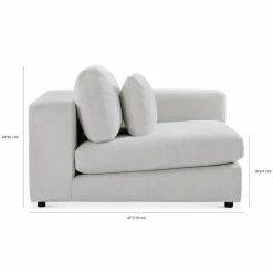 Gault - Modular Chair with Armrest by Romano