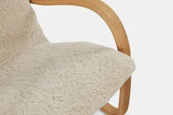Gazell Flex - Armchair and Footstool by Jan Ekström by Conform