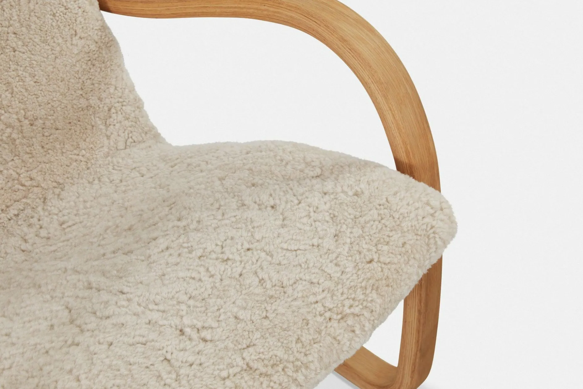 Gazell Flex - Armchair and Footstool by Jan Ekström by Conform