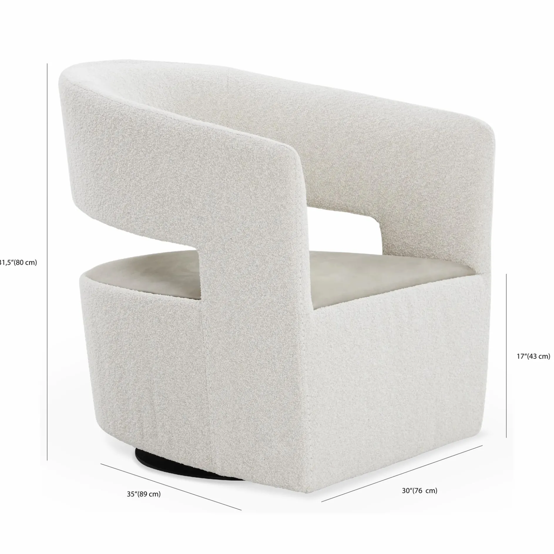 Gem Pol - Swivel Chair by Gamma