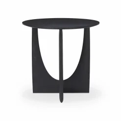 Geometric - Solid Wood Side Table by Ethnicraft