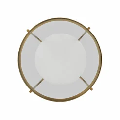 Gia - Brass and Glass Side Table