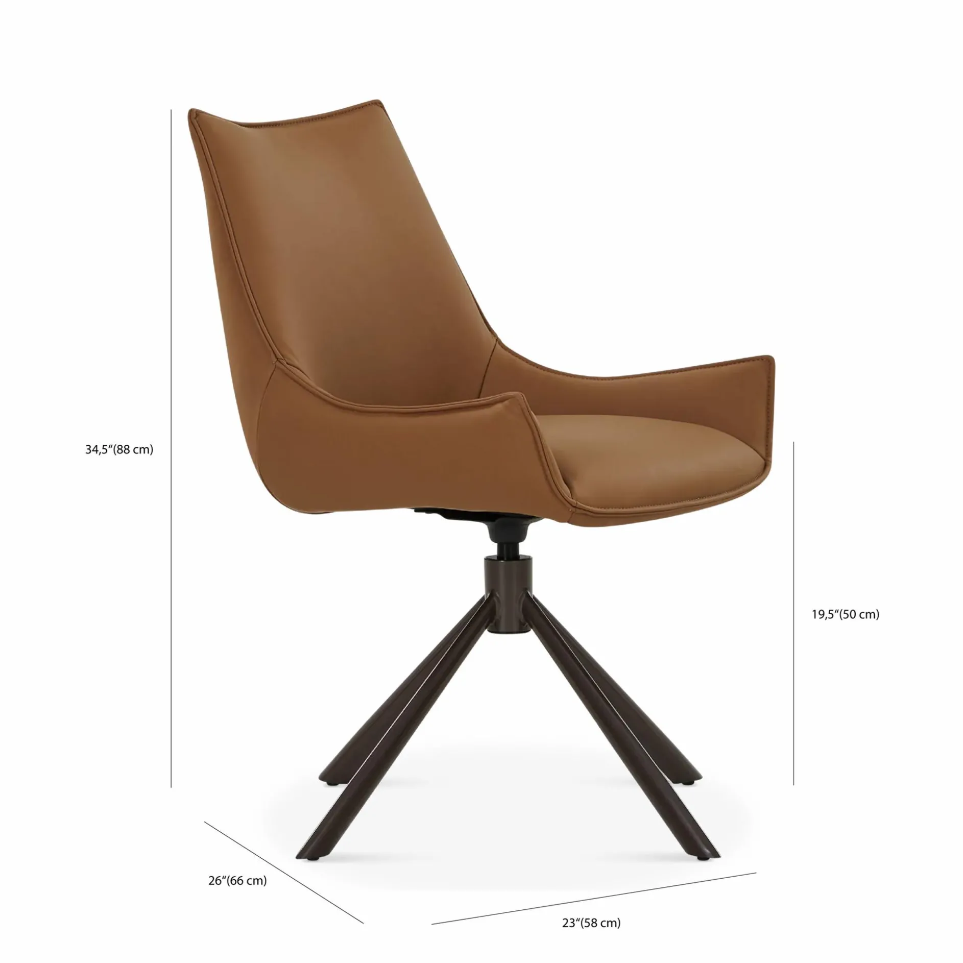 Giulia - Swivel Dining Chair