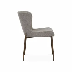 Glam - Bouclé Fabric Dining Chair