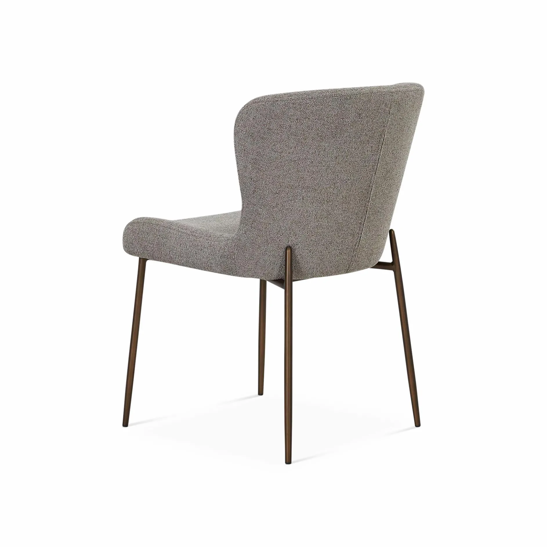 Glam - Bouclé Fabric Dining Chair
