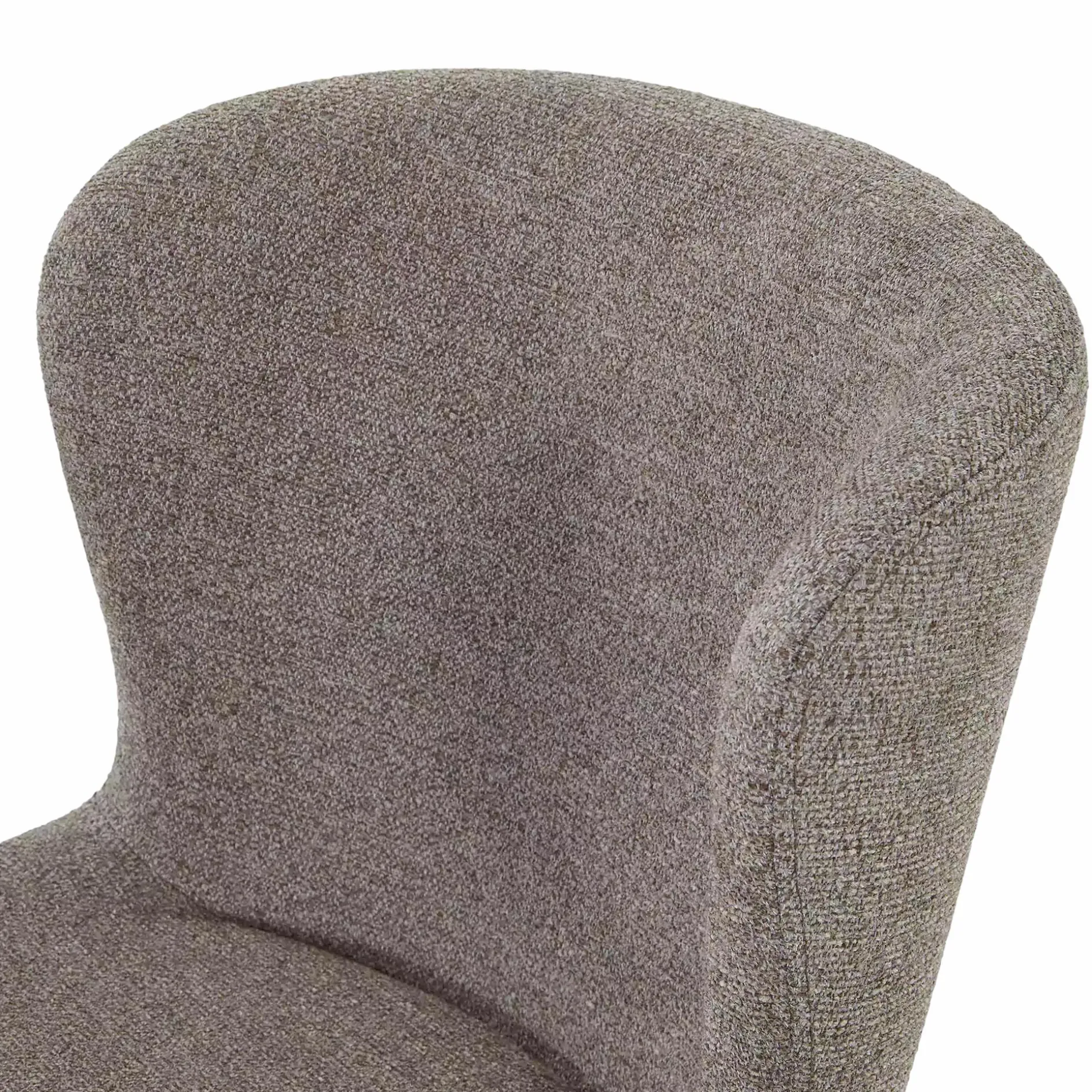 Glam - Bouclé Fabric Dining Chair