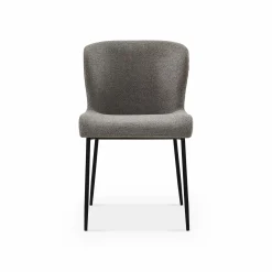 Glam - Bouclé Fabric Dining Chair