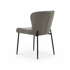 Glam - Bouclé Fabric Dining Chair