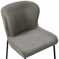 Glam - Bouclé Fabric Dining Chair