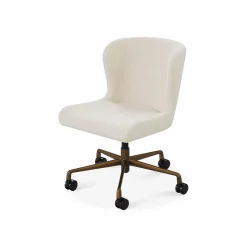 Glam - Bouclé Fabric Office Chair