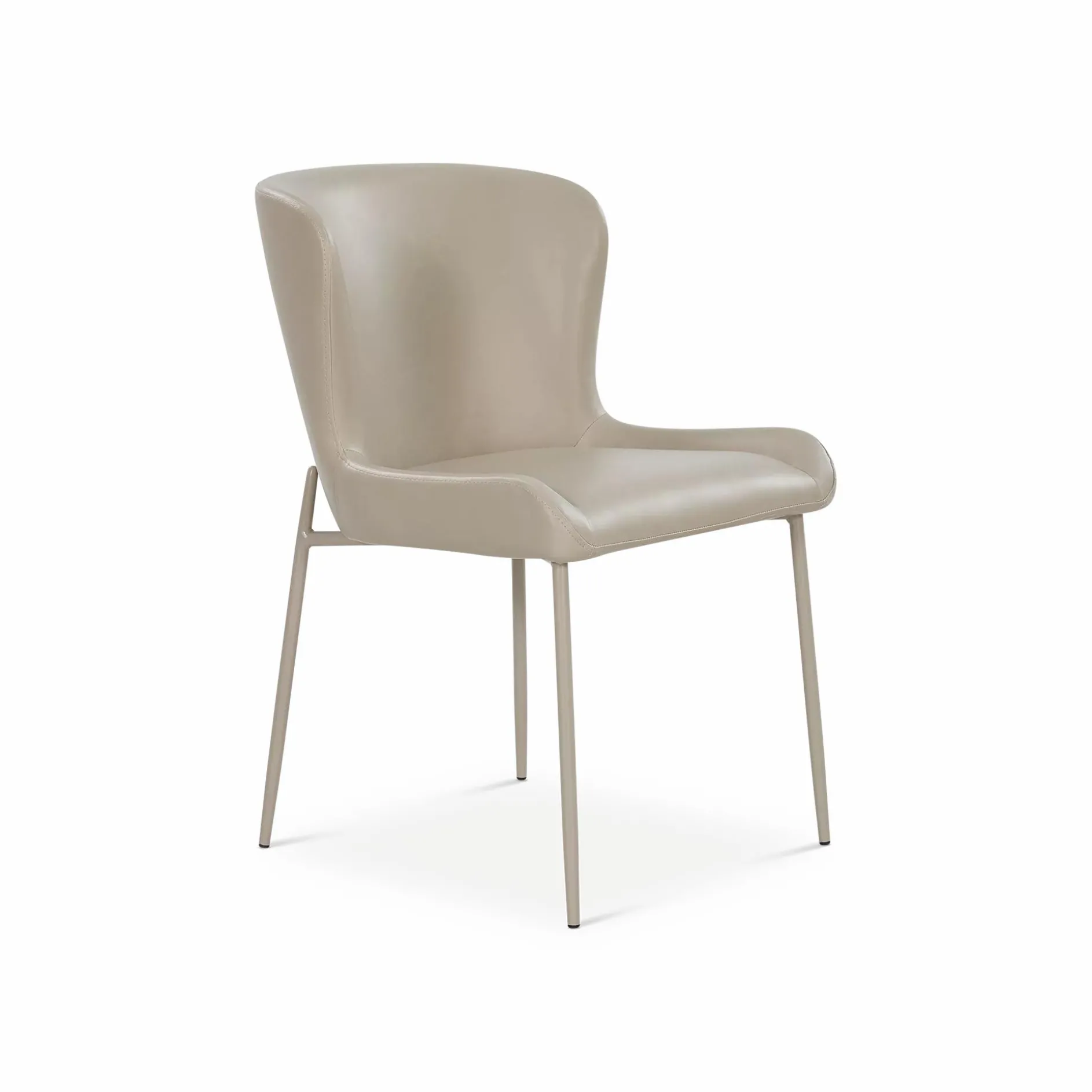 Glam - Faux Leather Dining Chair