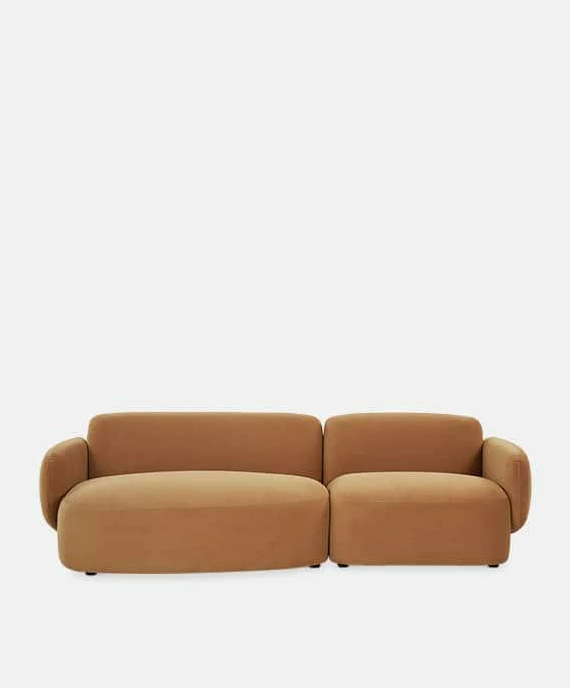 Gustave - Fabric-Upholstered Sectional Sofa