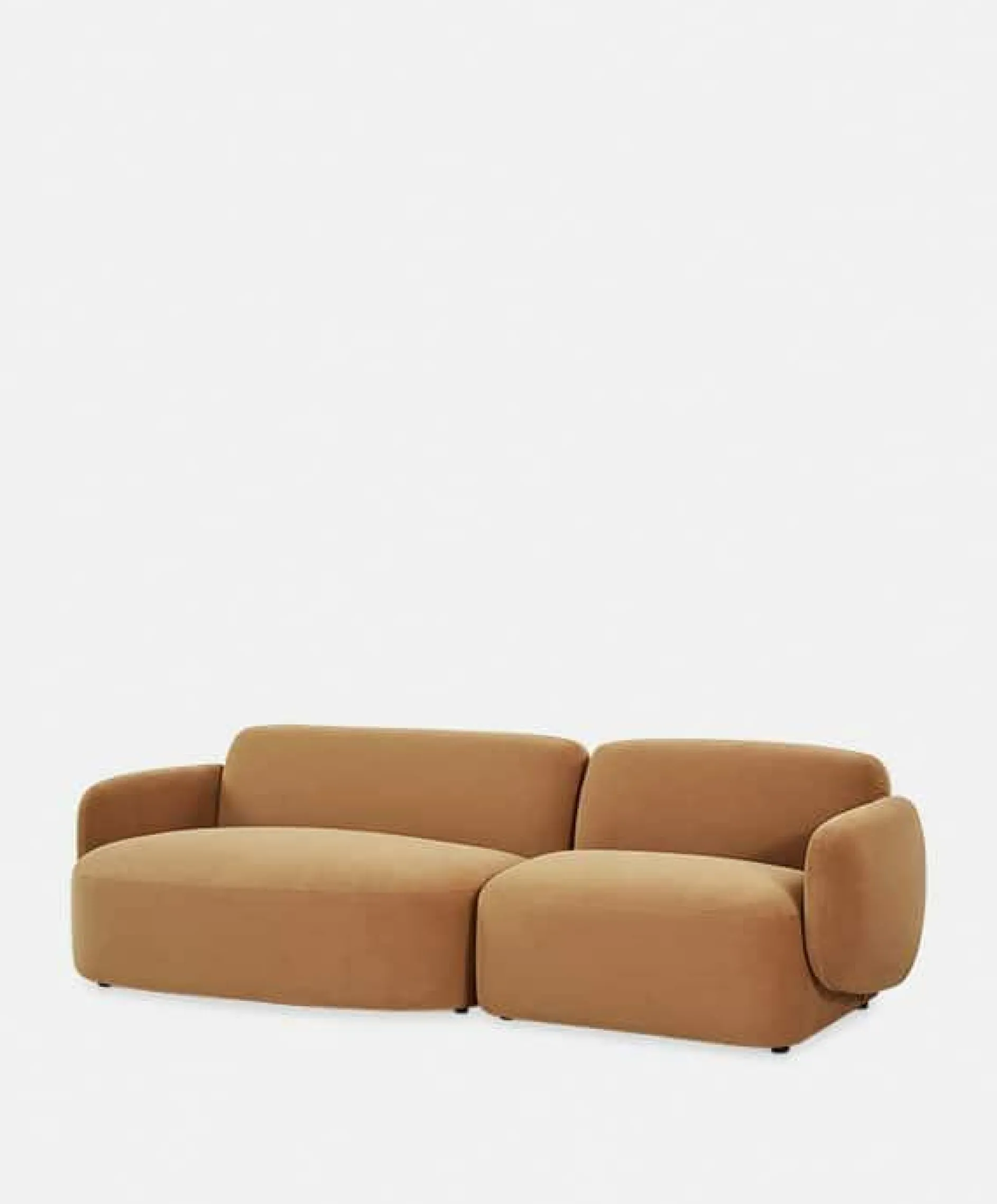 Gustave - Fabric-Upholstered Sectional Sofa